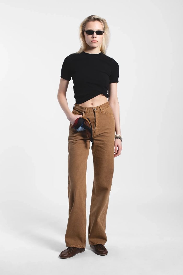 Dr. Denim, Echo High Straight, Washed Pecan 